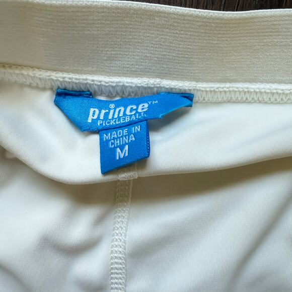Prince Pickleball White Pleated Skirt w/ Built-In Shorts – Women’s M - Picture 7 of 9